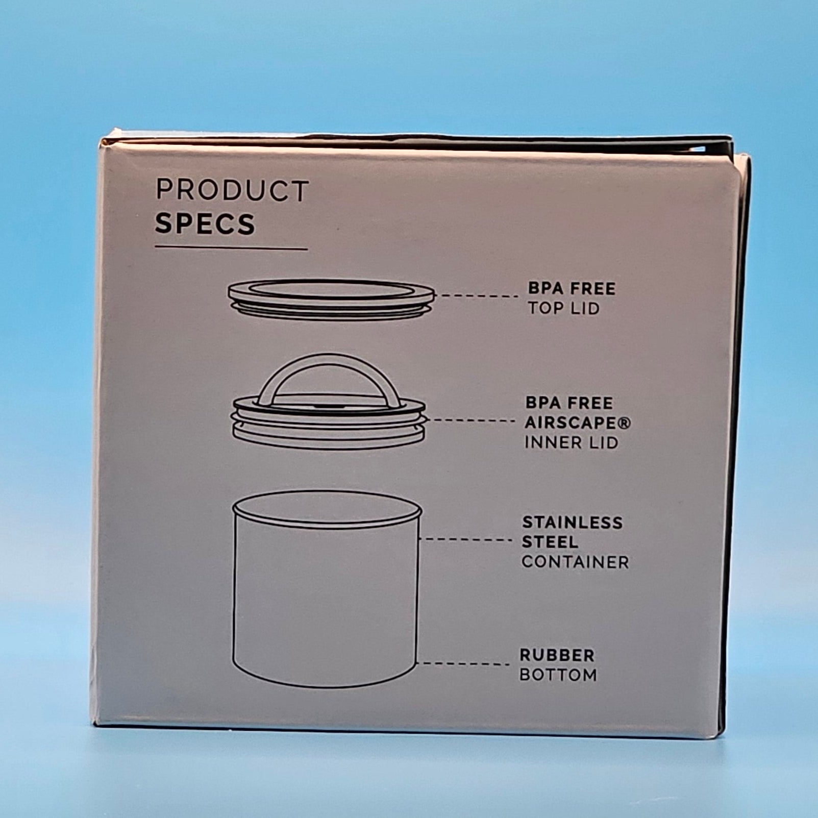 Airscape Vacuum Canister - 250g