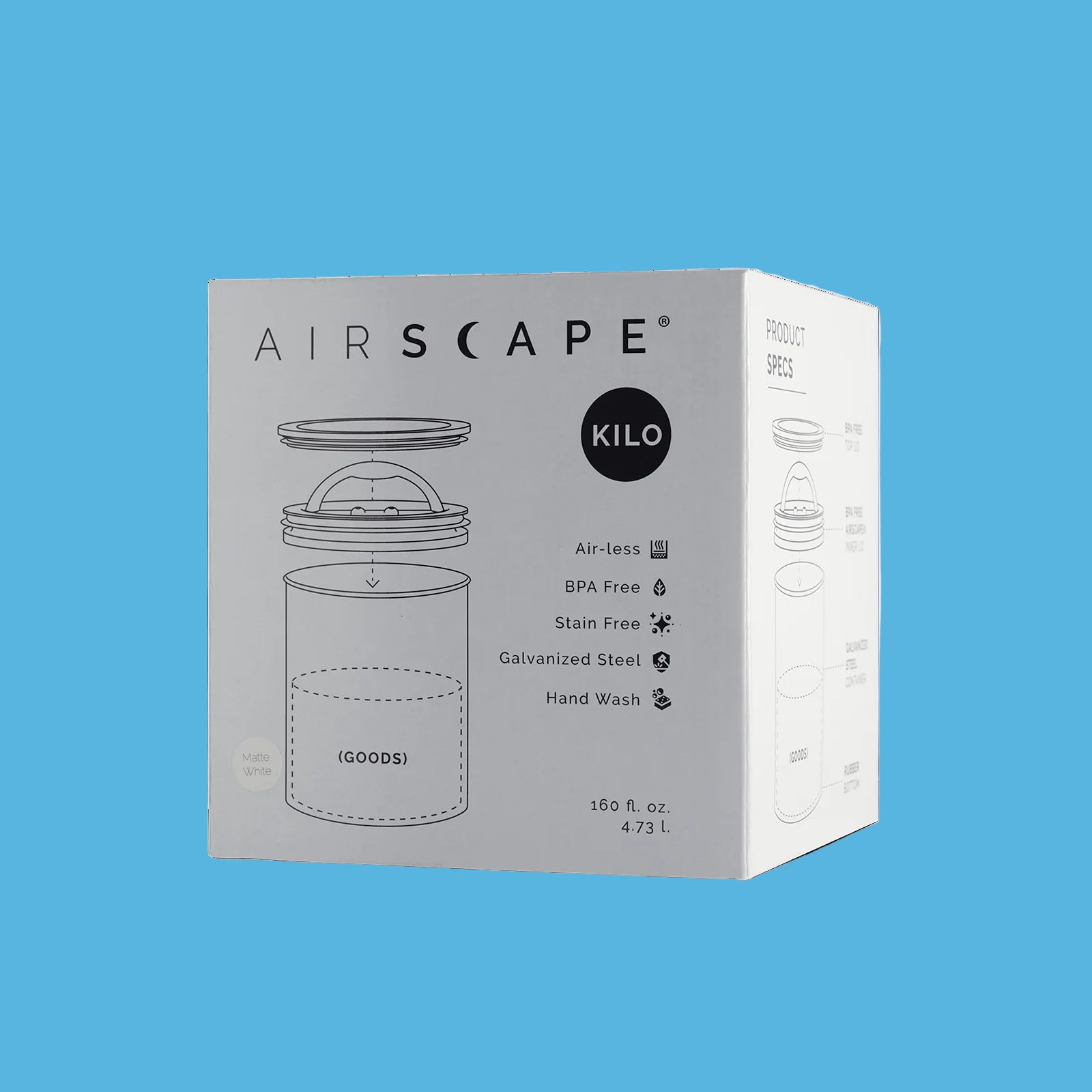 Airscape Vacuum Canister - 1kg